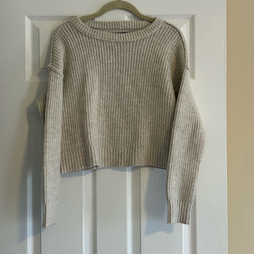 Women's Cream AE Sweater